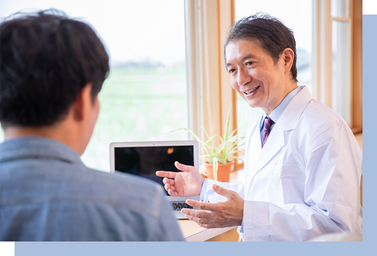 歯科医師による丁寧な説明